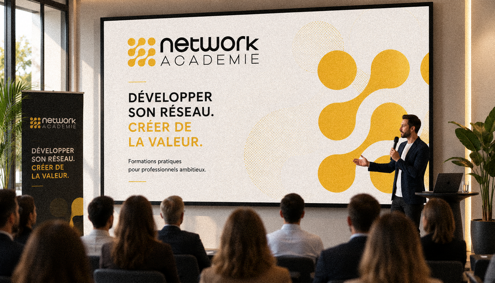 Mockup conférence Network Académie