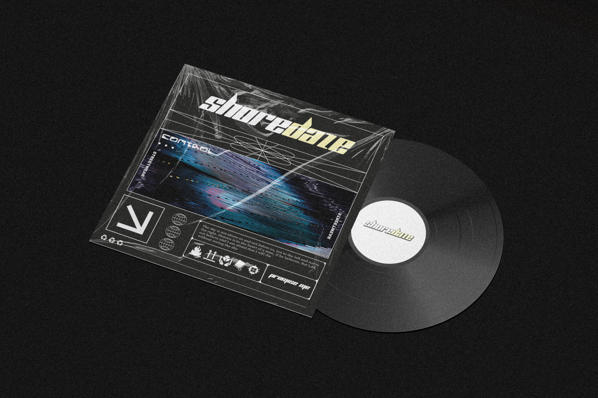Mockup vinyle Shoredaze